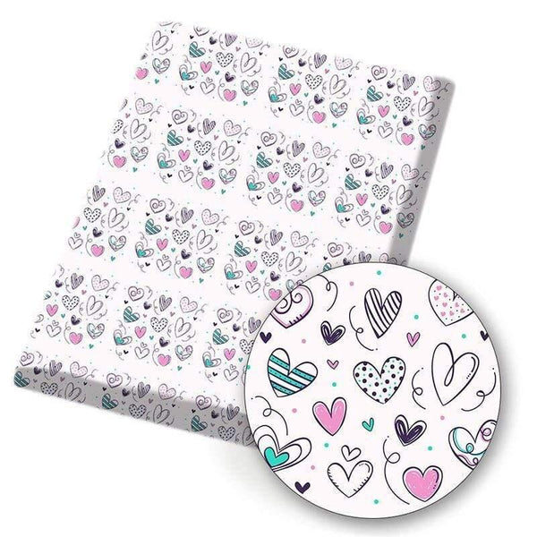 Planet Gates 6 Polyester Cotton Fabric Facial Expression Printed Fabric Sewing Home Textile Cloth Garment Bag Material 45*145cm 80g/pc