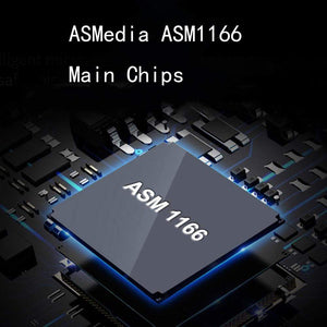 Planet Gates 6 Port SATA 3 PCI Express Expansion Card PCI-E/PCIE SATA Controller SATA Multiplier SATA3 6Gbps ASMedia ASM1166 Chip for HDD SSD