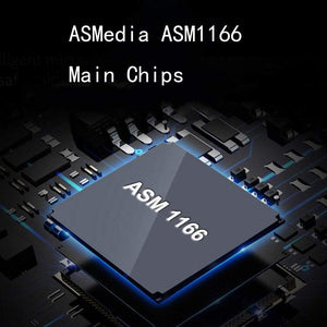 Planet Gates 6 Port SATA 3 PCI Express Expansion Card PCI-E/PCIE SATA Controller SATA Multiplier SATA3 6Gbps ASMedia ASM1166 Chip for HDD SSD