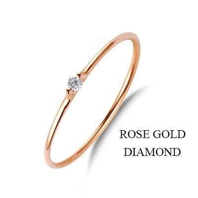 Planet Gates 6 / RoseGold Diamond 18k Pure Gold Women Ruby Miss Girl Gift New Hot Sale Party Trendy  Good Discount Natural Real 18 K Customize