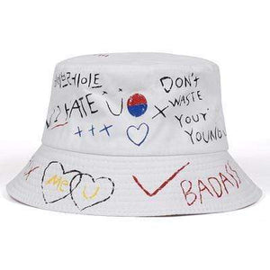 Planet Gates 6 Solid Color iron pin rings personality Bucket Hat cap for unisex women men cotton fishermen caps factory sells directly