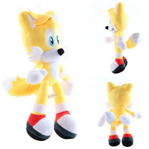 6 Style Sonic Plush Doll Toys Sonic Shadow Amy Rose Knuckles Tails Plush Toys Cotton Soft Stuffed Gift For Kids Christmas