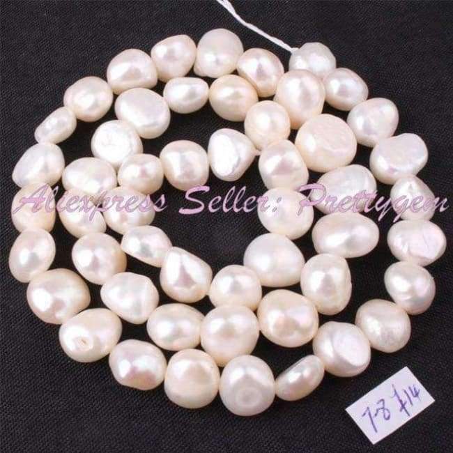 Planet Gates 3-4,5-7,6-8,8-9,9-11mm Irregular White Freshwater Pearl Natural Stone Beads For DIY Necklace Jewelry Making 14.5" Free Shipping
