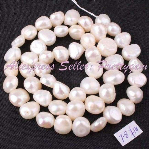Planet Gates 6 to 8mm 3-4,5-7,6-8,8-9,9-11mm Irregular White Freshwater Pearl Natural Stone Beads For DIY Necklace Jewelry Making 14.5" Free Shipping