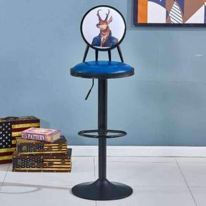 Planet Gates 6 Vintage chairs. American bar stools. Use a high - foot dining chair.