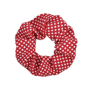 Women Printed Scrunchie Elastic Hair Bands For Girls Ponytail Holder Rubber Band Hair Rope Head Wear Hair Accessories