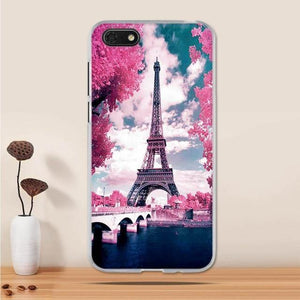 Planet Gates 6 / Y5 2018 For Huawei Y5 2018 Case Cover Silicone TPU 3D Printing Funda for Huawei Y5 Prime 2018 / Honor Play 7 / Honor 7s Case Cover Coque