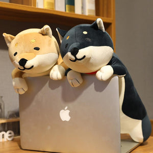 Planet Gates 60-120cm Cute Shiba Inu Dog & Cat Plush Toys Stuffed Long Animals Sleep Boyfriend Pillow Doll Office Cushion Kids Girls Gift