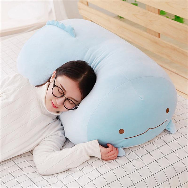 Planet Gates 60/90cm Giant Corner Bio Pillow Japanese Animation Sumikko Gurashi Plush Toy Stuffed Soft Cartoon Kids Girls Valentine Gifts