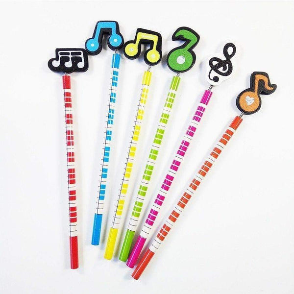 Planet Gates 60 Pcs/lot  Music Standard Pencils Happy Christmas Gift For  students Children Office Stationery School Writing pen Supplies