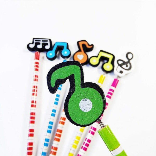 Planet Gates 60 Pcs/lot  Music Standard Pencils Happy Christmas Gift For  students Children Office Stationery School Writing pen Supplies