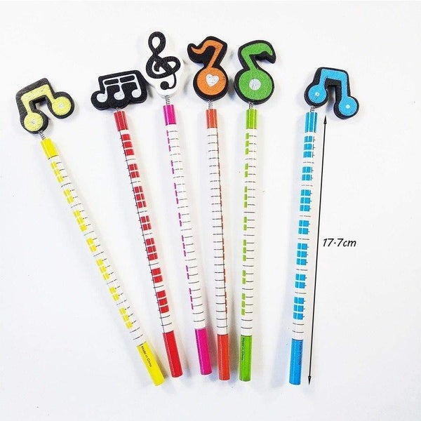 Planet Gates 60 Pcs/lot  Music Standard Pencils Happy Christmas Gift For  students Children Office Stationery School Writing pen Supplies