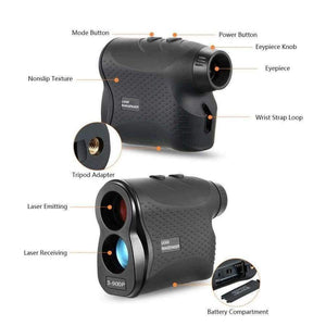 Planet Gates 600/900M Laser Rangefinder Golf Hunting Measure Telescope Digital Monocular Laser Distance Meter Speed Tester Laser Range Finder