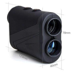Planet Gates 600 m Hunting Laser Rangefinder Monocular Telescope Golf Rangefinder with Flagpole Locked Distance Speed Measuring Rangefinder