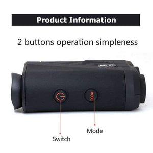 Planet Gates 600 m Hunting Laser Rangefinder Monocular Telescope Golf Rangefinder with Flagpole Locked Distance Speed Measuring Rangefinder