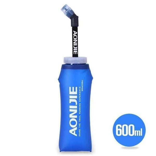 Planet Gates 600 ml Foldable TPU Outdoor Soft Flask Water Bag Sport Camping Hike Running Water Hydration Bottle Mouth Kettle 350ml 600ml