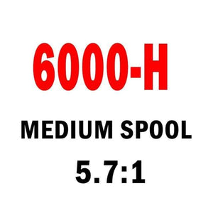 Planet Gates 6000H / China DAIWA Fishing Spinning Reel FUEGO CS LT 1000-6000 Fishing Reels 5KG/10KG/12KG Power 5.3:1/6.2:1 Seawater Spinning Reels