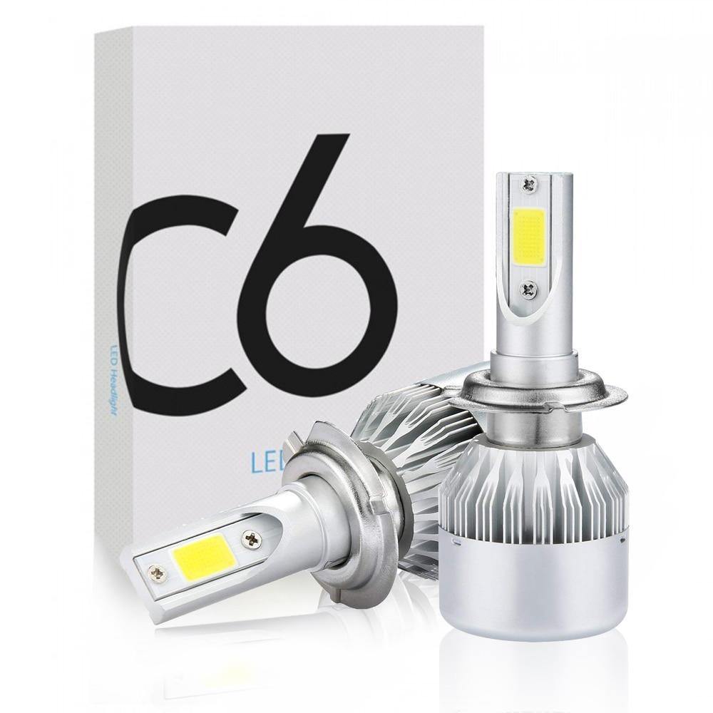 Planet Gates 6000K / 2400Lm / H1 Car Headlight H4 LED Bulbs 9003 HB2 H13 9008 9004 9007 H1 H3 H7 H8 H9 H11 9005 HB3 9006 HB4 880 H27 Auto Headlamp Lights Bulb