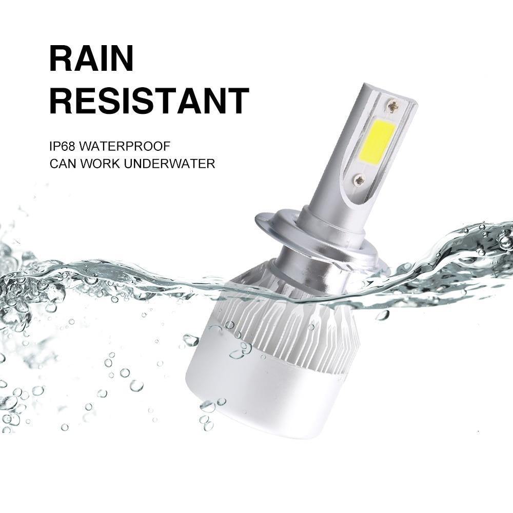 Planet Gates 6000K / 2400Lm / H1 Car Headlight H4 LED Bulbs 9003 HB2 H13 9008 9004 9007 H1 H3 H7 H8 H9 H11 9005 HB3 9006 HB4 880 H27 Auto Headlamp Lights Bulb