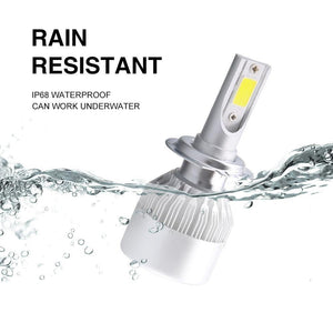 Planet Gates 6000K / 2400Lm / H1 Car Headlight H4 LED Bulbs 9003 HB2 H13 9008 9004 9007 H1 H3 H7 H8 H9 H11 9005 HB3 9006 HB4 880 H27 Auto Headlamp Lights Bulb