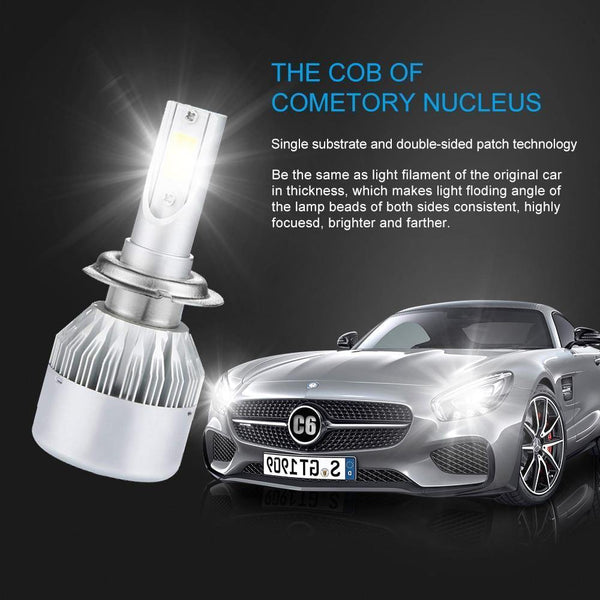 Planet Gates 6000K / 2400Lm / H1 Car Headlight H4 LED Bulbs 9003 HB2 H13 9008 9004 9007 H1 H3 H7 H8 H9 H11 9005 HB3 9006 HB4 880 H27 Auto Headlamp Lights Bulb