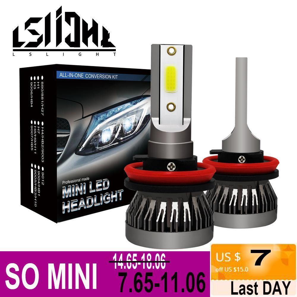 Planet Gates 6000K 2PCS / 9005/HB3 Car Headlight Bulb LED H7 H4 H11 H1 H8 H9 9005 9006 HB2 HB3 HB4 12V 55W 6000K Turbo Led Lamp Lights Auto Headlights Kit