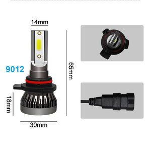 Planet Gates 6000K 2PCS / 9005/HB3 Car Headlight Bulb LED H7 H4 H11 H1 H8 H9 9005 9006 HB2 HB3 HB4 12V 55W 6000K Turbo Led Lamp Lights Auto Headlights Kit