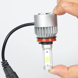 Planet Gates 6000K Cold White / 9004 1 Pair Led Headlight H7 LED H3 H11 H27 HB3 HB4 9006 LED 72W 8000LM Car Headlight H4 Led Bulbs H13 9007 Car Light Car Accessories