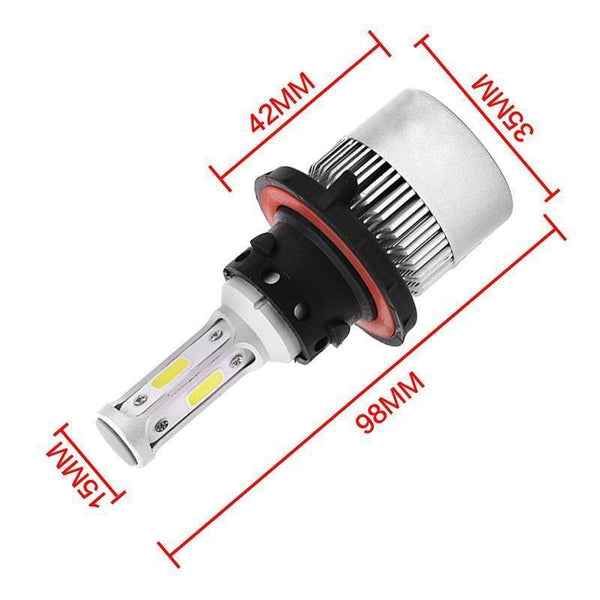 Planet Gates 6000K Cold White / 9004 1 Pair Led Headlight H7 LED H3 H11 H27 HB3 HB4 9006 LED 72W 8000LM Car Headlight H4 Led Bulbs H13 9007 Car Light Car Accessories