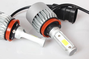 Planet Gates 6000K Cold White / 9004 1 Pair Led Headlight H7 LED H3 H11 H27 HB3 HB4 9006 LED 72W 8000LM Car Headlight H4 Led Bulbs H13 9007 Car Light Car Accessories