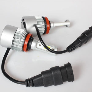 Planet Gates 6000K Cold White / 9004 1 Pair Led Headlight H7 LED H3 H11 H27 HB3 HB4 9006 LED 72W 8000LM Car Headlight H4 Led Bulbs H13 9007 Car Light Car Accessories