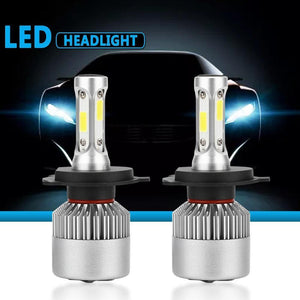 Planet Gates 6000K Cold White / H27/880 S2 LED 12V Headlight bulb H1 H3 H4 LED H7 H11 H13 880 9004 9005 HB3 9006 HB4 9007 80W 6000K Long Lasting Service Life Car Light