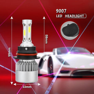Planet Gates 6000K Cold White / H27/880 S2 LED 12V Headlight bulb H1 H3 H4 LED H7 H11 H13 880 9004 9005 HB3 9006 HB4 9007 80W 6000K Long Lasting Service Life Car Light