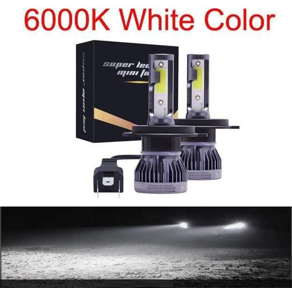Planet Gates 6000K / H1 Mini H4 H7 LED Car Headlight Kit 6000K 3000K 8000K 72W 12000LM H1 H11 9005 HB3 9006 HB4 H8 6000K Bulbs Car Accessories