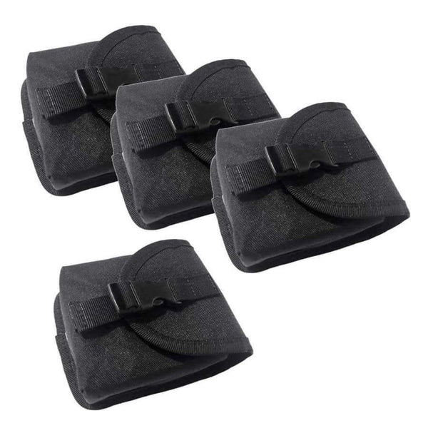 Planet Gates 600D Nylon Scuba Diving Spare Weight Belt Pocket - Strong & Durable Black for Swimming Diving Scuba Accessories