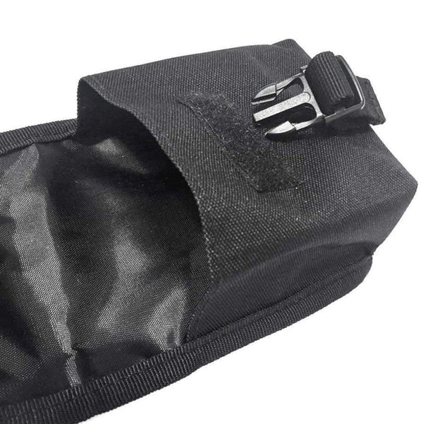 Planet Gates 600D Nylon Scuba Diving Spare Weight Belt Pocket - Strong & Durable Black for Swimming Diving Scuba Accessories