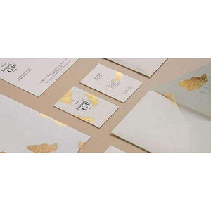 Planet Gates 600gsm Gold Foil Stamping Business Card Custom Letterpress Art Paper Visit Card White Background 90*54mm Best price