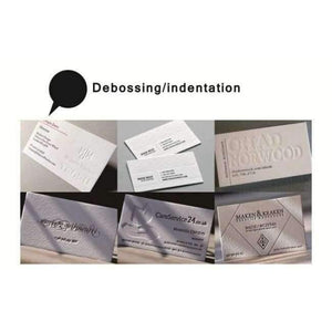 Planet Gates 600gsm Gold Foil Stamping Business Card Custom Letterpress Art Paper Visit Card White Background 90*54mm Best price