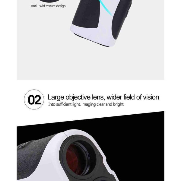 Planet Gates 600m Laser Rangefinder Scope 7X25 Optics Binoculars Hunting Golf Laser Range Finder Outdoor Distance Meter Measure Telescope