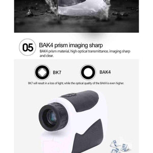 Planet Gates 600m Laser Rangefinder Scope 7X25 Optics Binoculars Hunting Golf Laser Range Finder Outdoor Distance Meter Measure Telescope