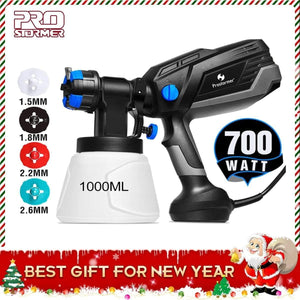 600w Electric Spray Gun Household Convenience Spray Paint Four Nozzles 1000ml Flow regulation High Power Sprayer