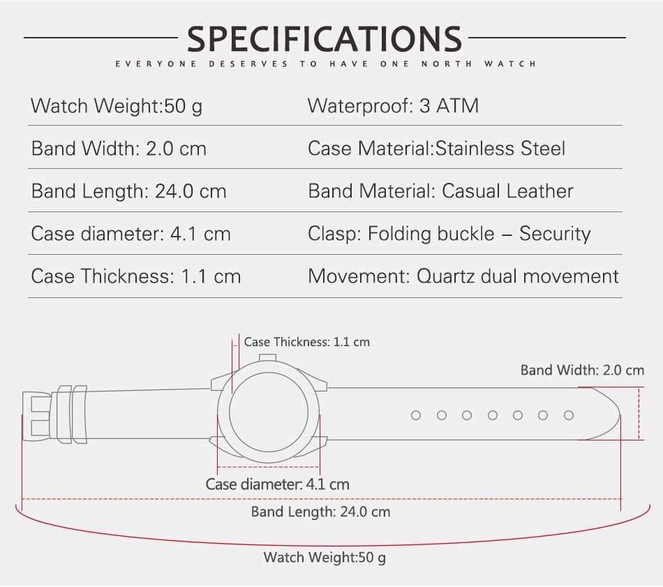 Planet Gates 6019MGold Men Watch Fashion Male Wristwatch Luxury Brand 30M Waterproof Genuine Leather Casual Clock Military Quartz Business Watch