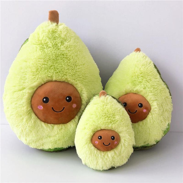 60cm Ins Hot Avocado Doll Cute Fruit Plush Toy Large Super Soft Pillow Cushion High Quality Gift For Kids Cute Stuffed Doll