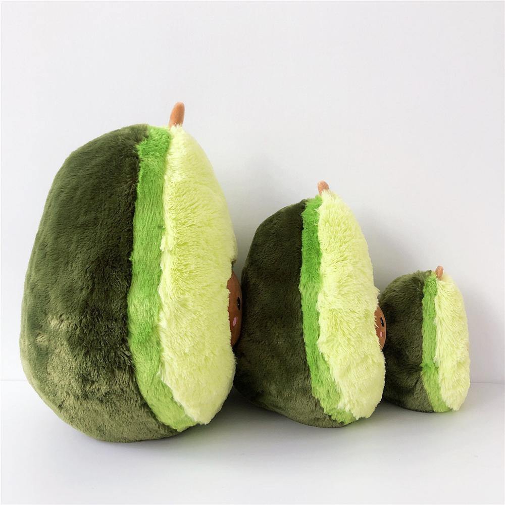 60cm Ins Hot Avocado Doll Cute Fruit Plush Toy Large Super Soft Pillow Cushion High Quality Gift For Kids Cute Stuffed Doll