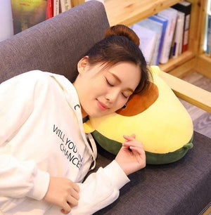 60cm Ins Hot Avocado Doll Cute Fruit Plush Toy Large Super Soft Pillow Cushion High Quality Gift For Kids Cute Stuffed Doll