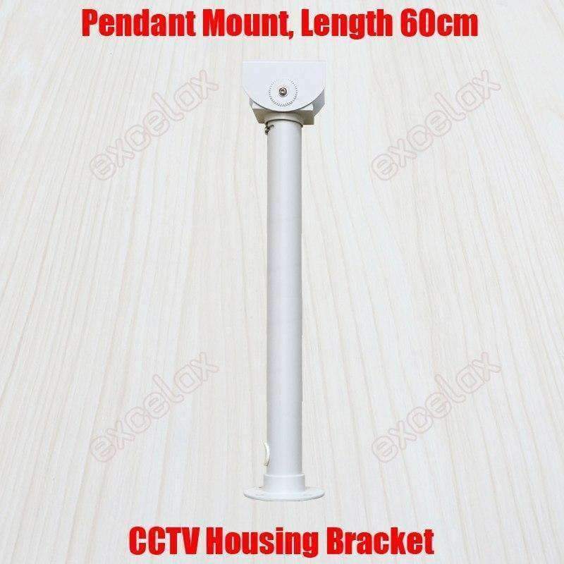 Planet Gates 60cm Pendant Mount CCTV Housing Bracket Cable Protection Security Camera Aluminum Alloy Indoor Outdoor Ceiling Stand Support