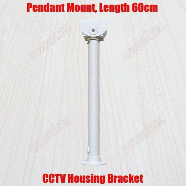 Planet Gates 60cm Pendant Mount CCTV Housing Bracket Cable Protection Security Camera Aluminum Alloy Indoor Outdoor Ceiling Stand Support