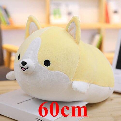 1pc Lovely Fat Shiba Inu & Corgi Dog Plush Toys Stuffed Soft Kawaii Animal Cartoon Pillow Dolls Gift For Kids Baby Children