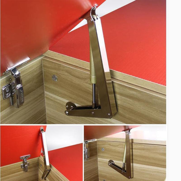 60N-150N High Quality Furniture Hinge Tatami Support Hydraulic Rod Drawer Free Stop Lift Support Buffer Door Pneumatic Hardware