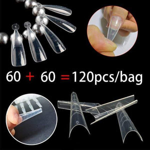 Planet Gates 60PC BE -60PC A-bag 120/60PCS Nail Forms Art Tools For UV Gel Quick Building Extension Forms Top Molds Dual Forms Upper Forms For Nails Mold